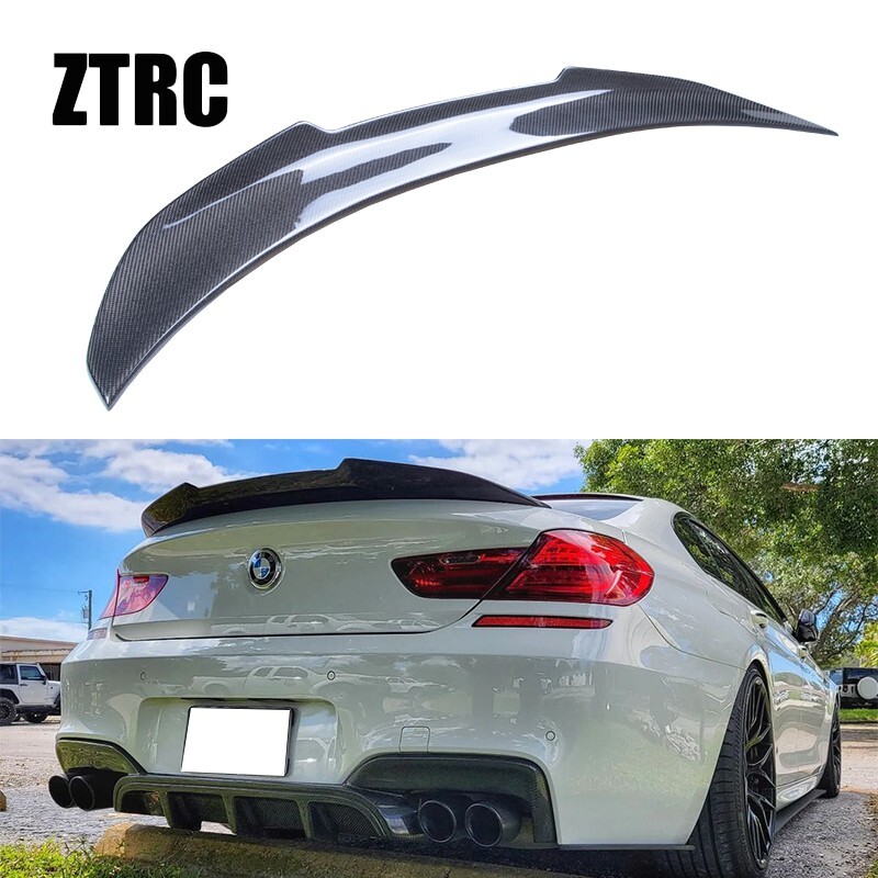 Carbon Fiber Trunk Wing Spoiler For BMW F06 Gran Coupe/F13 Coupe/M6 2011-2019