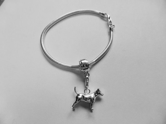Beagle Sterling Silver Dog Charm