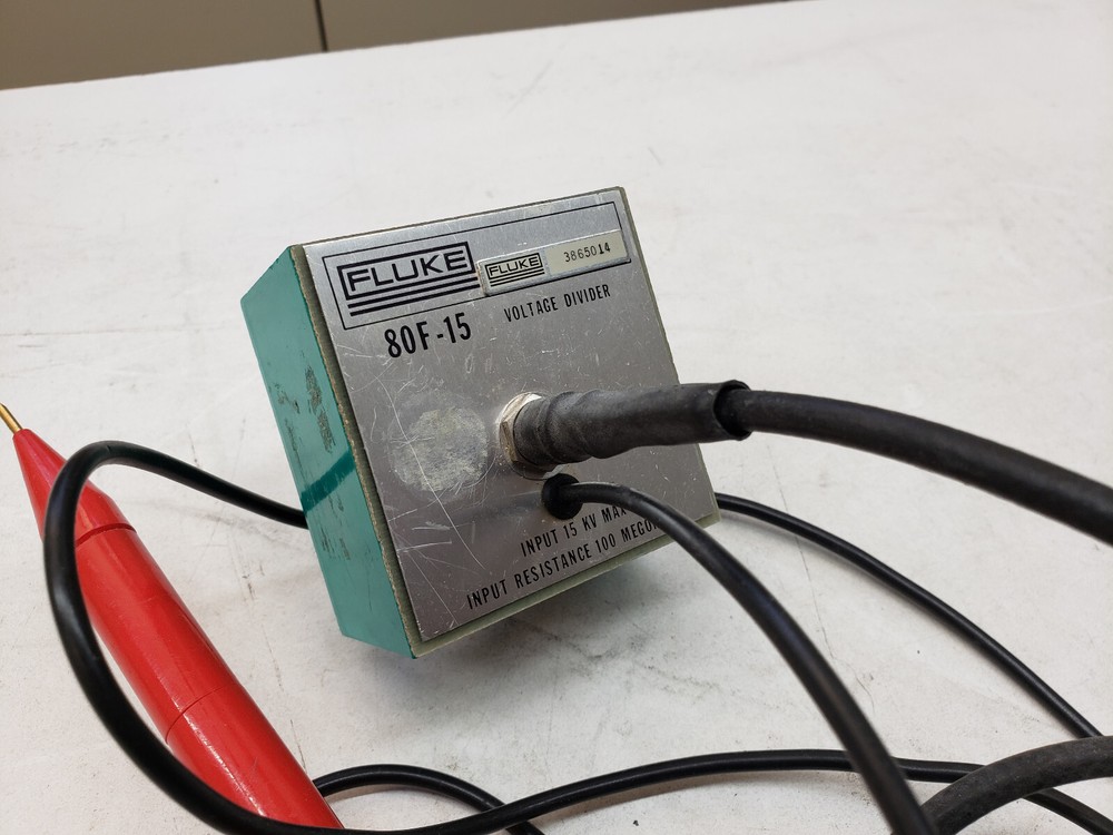 Fluke 80F-15 15kV Voltage Divider - High Voltage Probe - untested