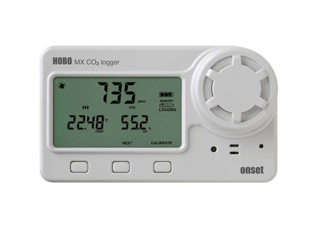 Onset HOBO MX1102A Bluetooth Carbon Dioxide, Humidity & Temperature Data Logger