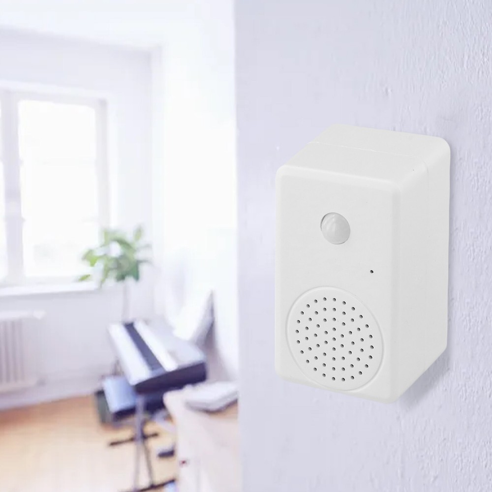Motion Sensor Welcome Doorbell Motion Sensor Recordable Voice Function