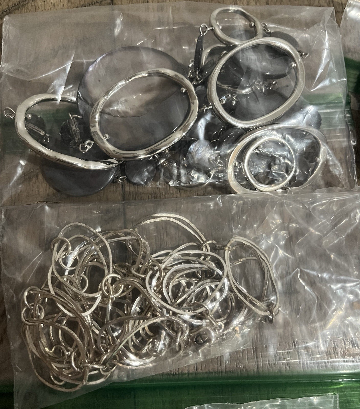 Unique Jewelry Lot. Silver, Gold, Black Tones. All Wearable. Vintage to Modern