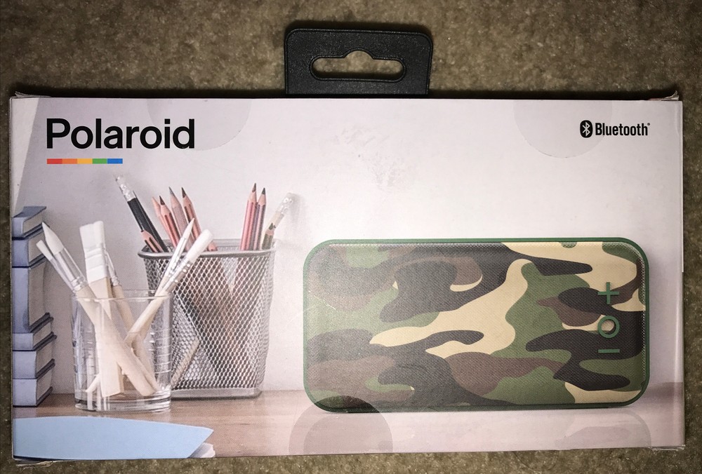 Polaroid Camo Jam Portable Wireless Speaker