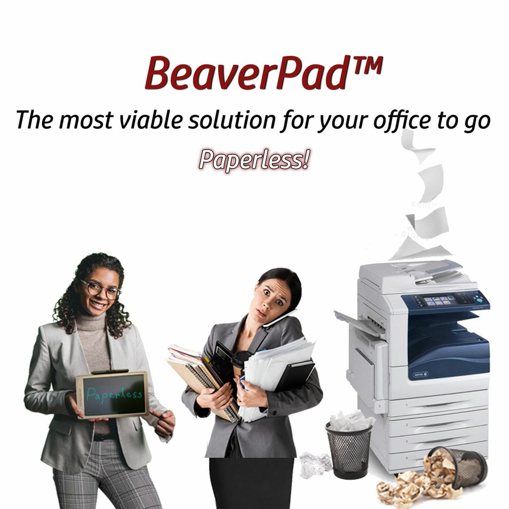 BeaverPad LCD Writing Pad & Graphics Tablet with Save, Memory & Bluetooth