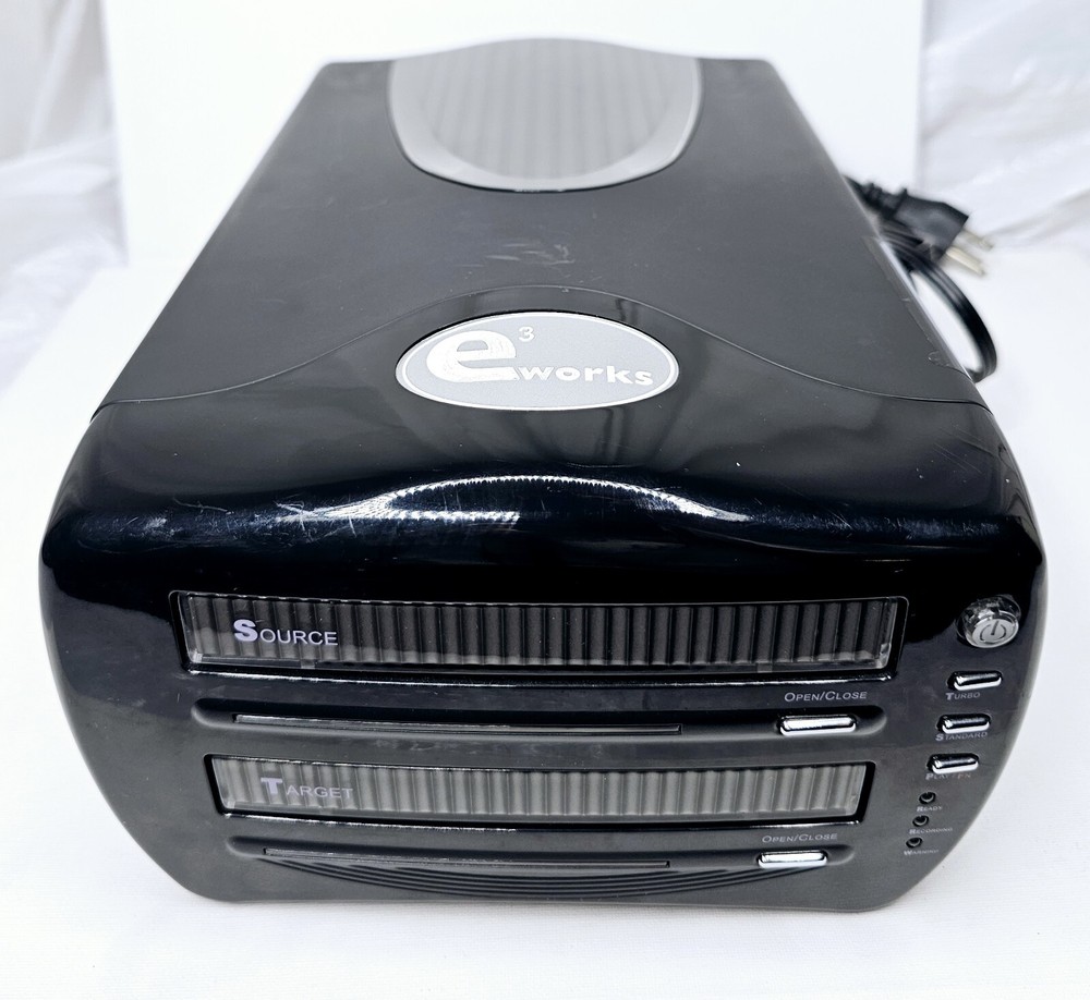 E3 Works DISCCLONE II Stand-Alone CD CopierTested Works Clean