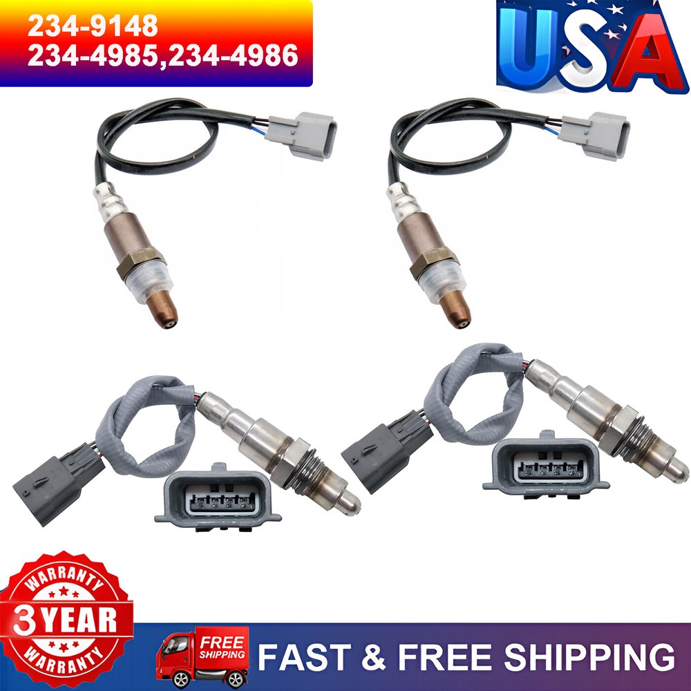 4Pcs Oxygen Sensor for Nissan Pathfinder 3.5L V6 2015 2016 2017 2018 2019