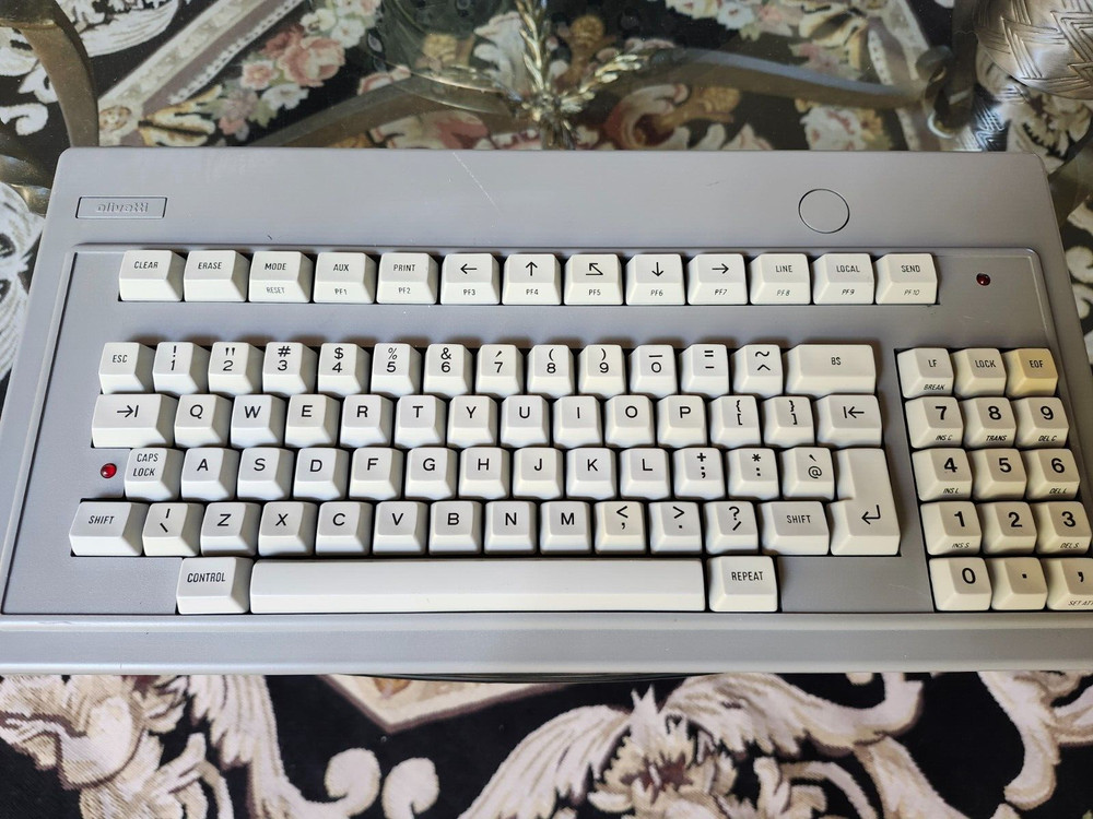Olivetti Personal Computer Keyboard Mechanical Keyboard Made in Italy