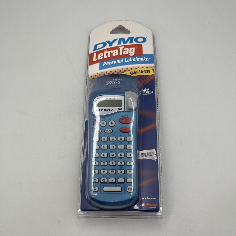 DYMO LetraTag Handheld Personal Label Maker Printer 1/2 Inch Label - SEALED
