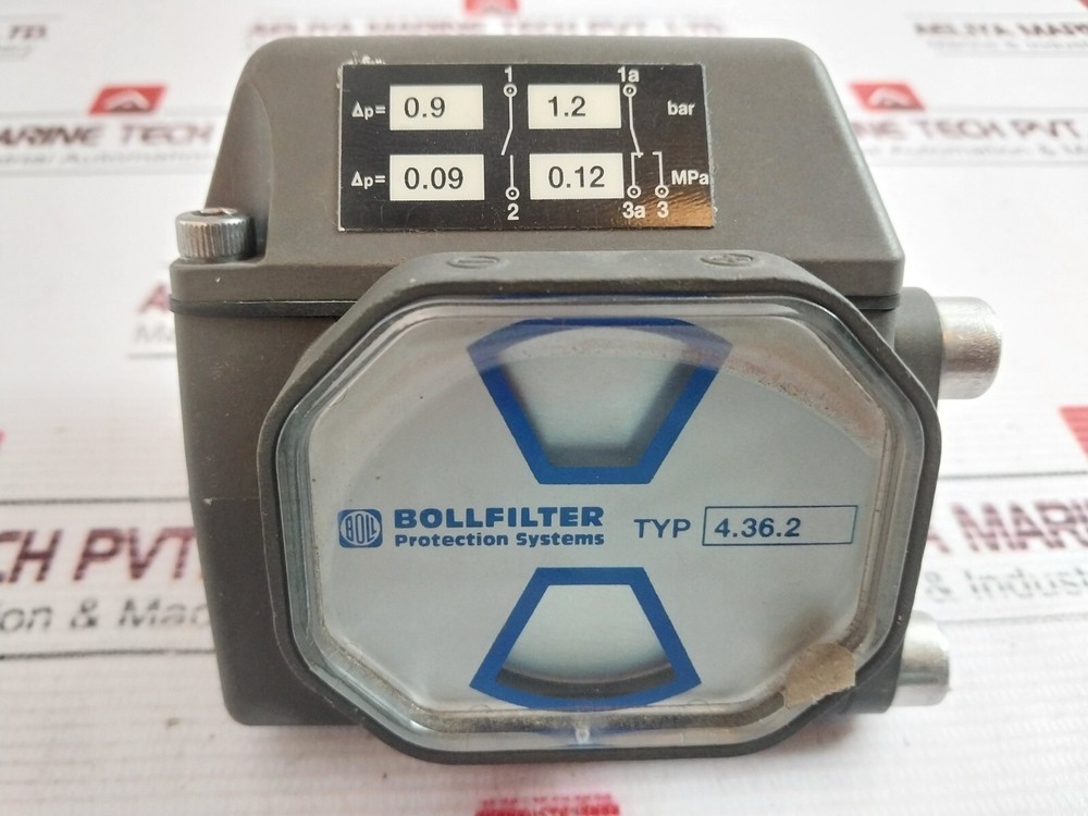 BOLLFILTER 4.36.2 Pressure Indicator
