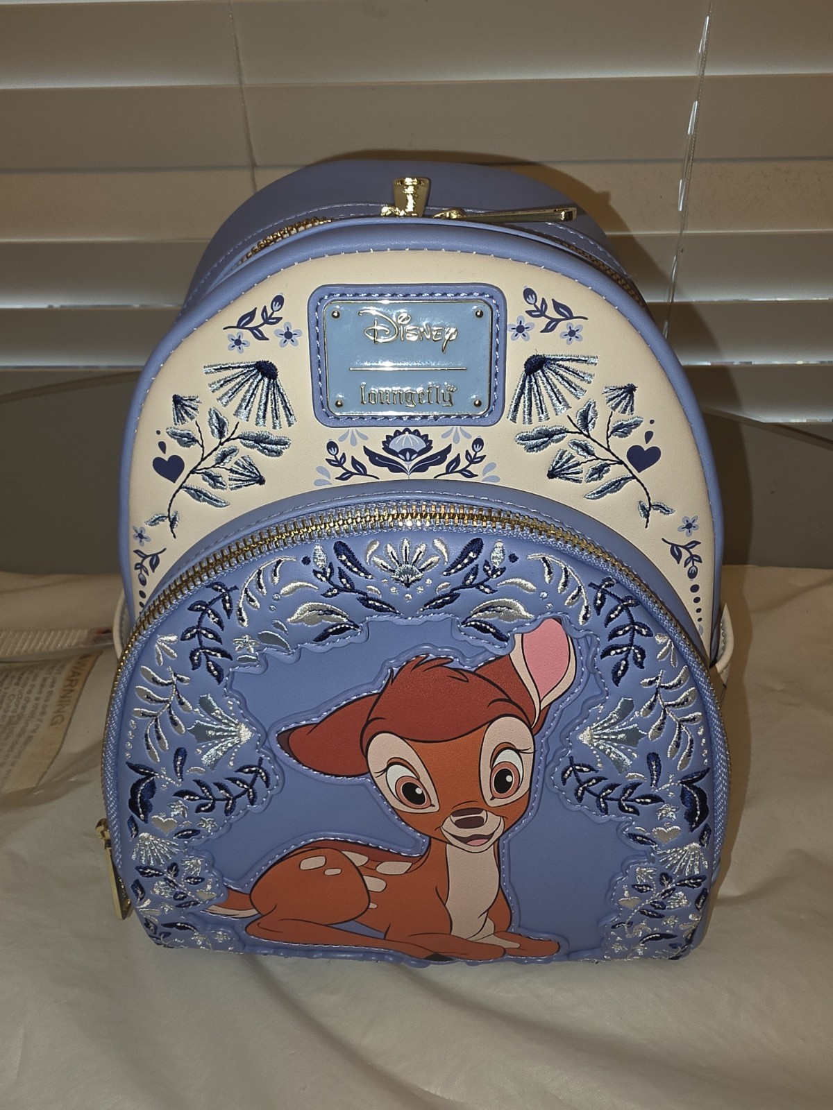 Box Lunch Exclusive Blue Bambi Loungefly Backpack
