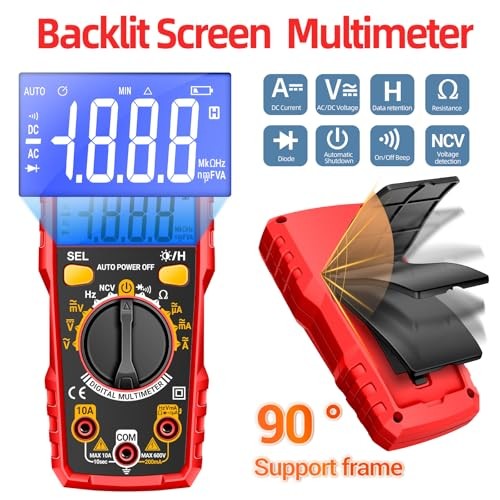 Electrical Test Kit with Digital Multimeter,Non Contact MT01 Tester Tools