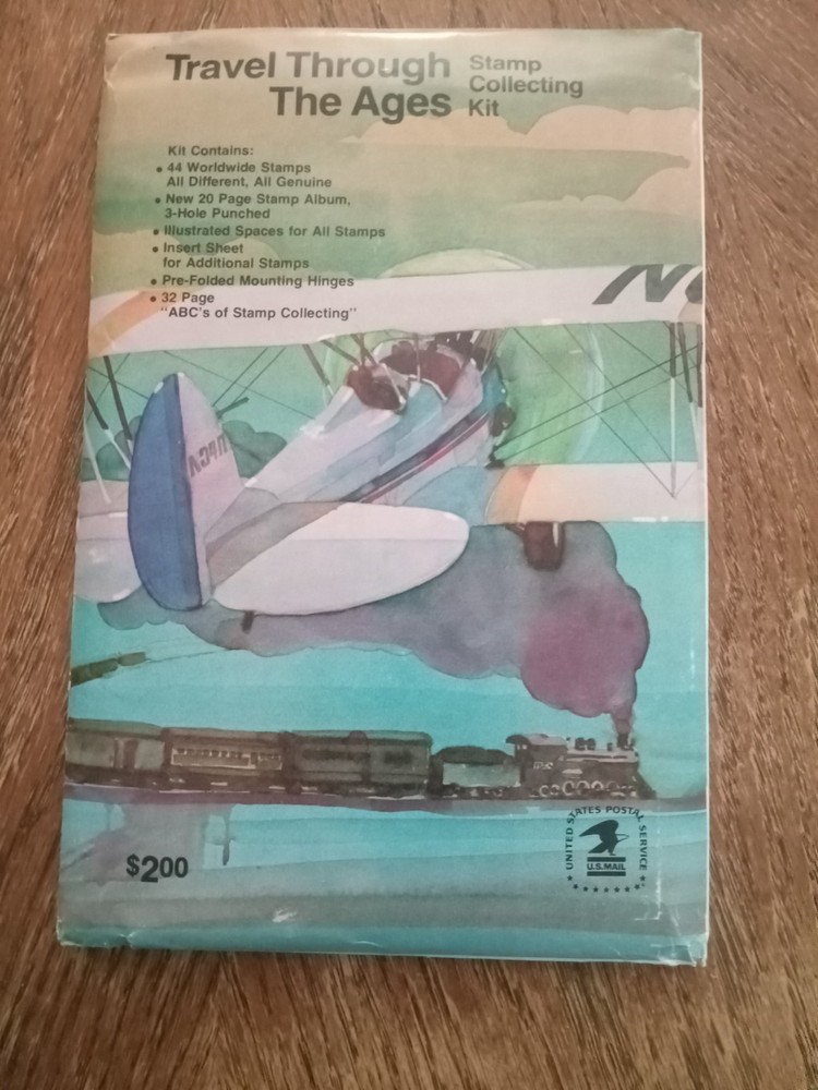 VINTAGE MINKUS A GUIDE TO STAMP COLLECTING 1962 IN GREAT SHAPE + 3 stamp kits