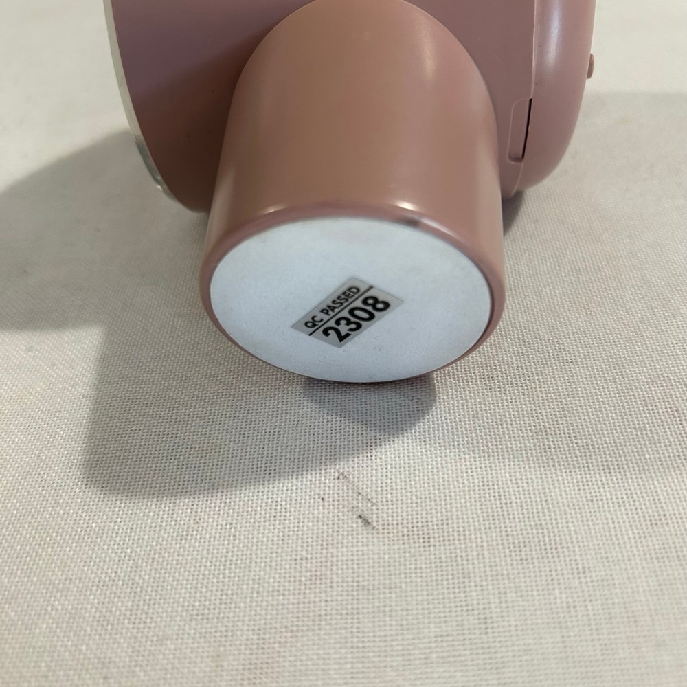 Ikea Bondtolvan Pink Analog Alarm Clock