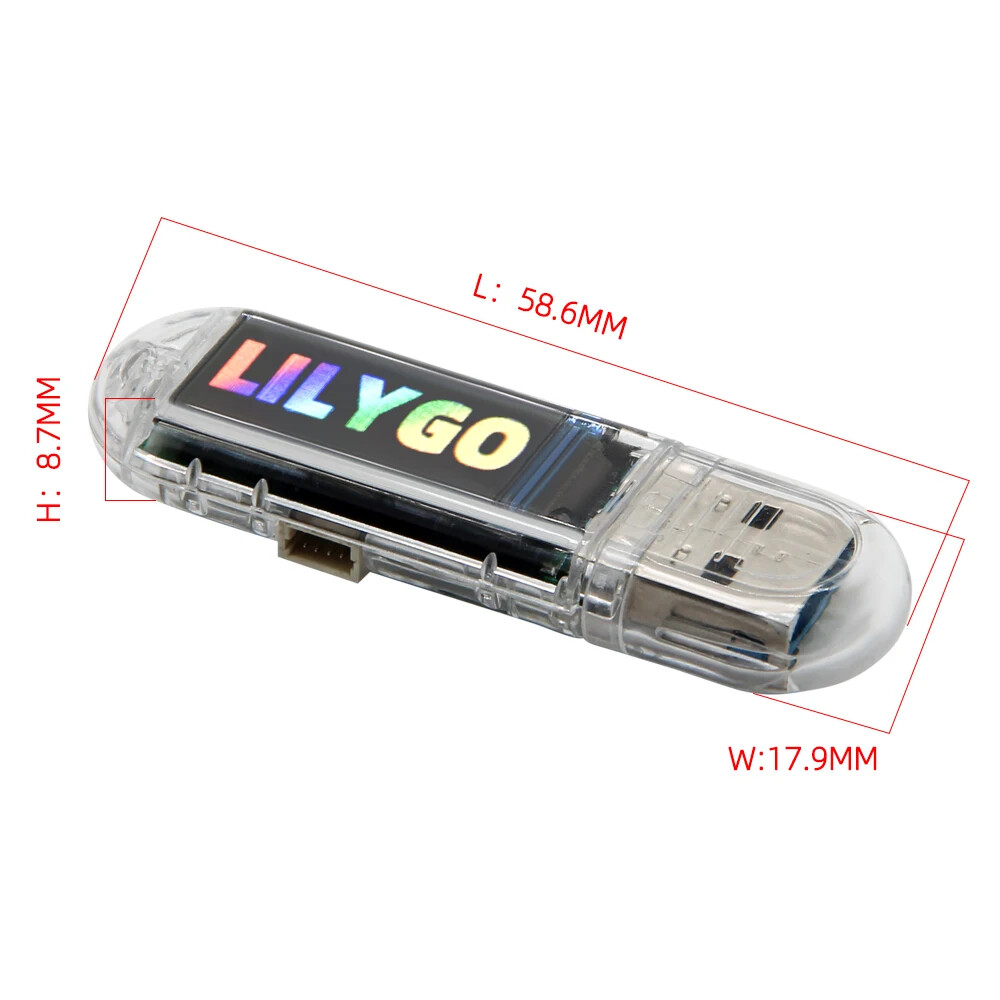ESP32-S3 Development Board Dongle ST7735 LCD Support WiFi Bluetooth TF Card