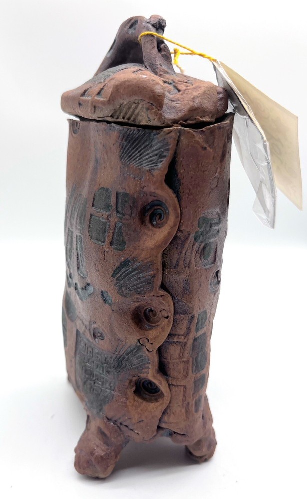 Handmade Clay Pottery Memory Pot