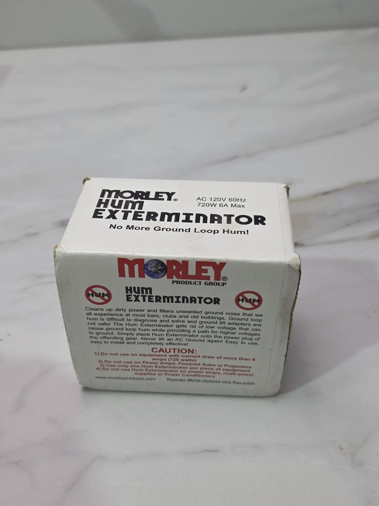 Morley Hum X Exterminator Wall Plug-Style Ground Loop Hum