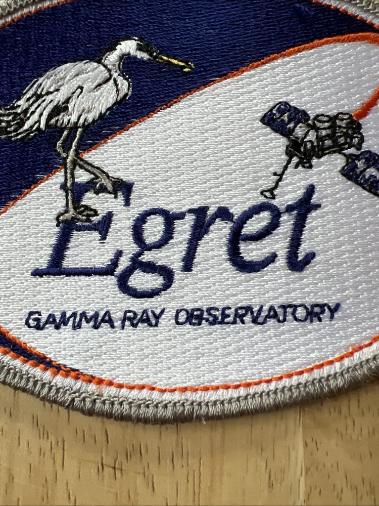NASA Energetic Compton Gamma Ray CGRO Experiment Telescope EGRET Patch