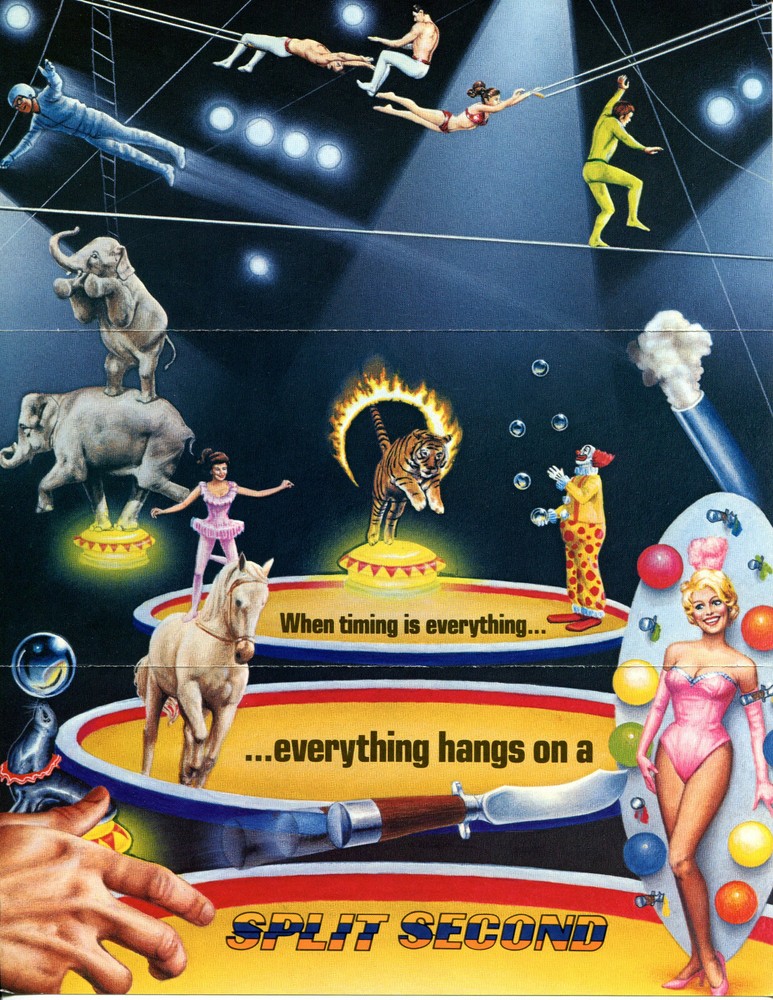 Split Second Stern Pinball - Flyer / Brochure / Ad
