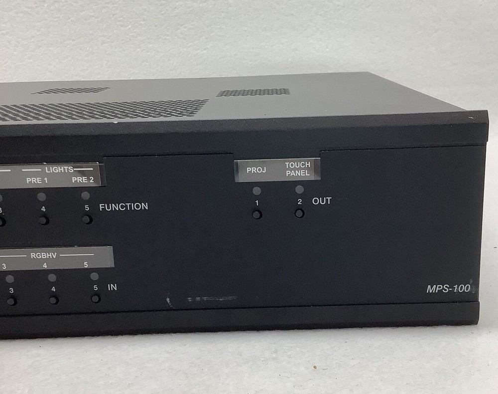 Crestron MPS-100 Multimedia Presentation Controller Rack Mount Deck