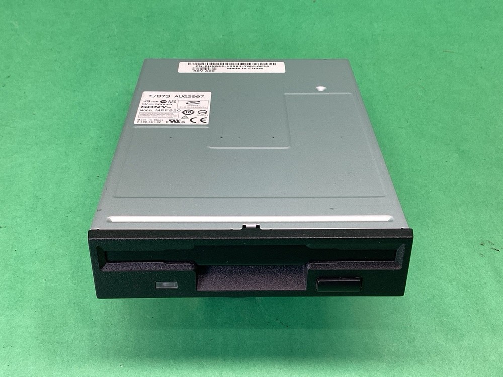 Sony MPF920 - 1.44MB 3.5" Floppy Disk Internal Drive Black - UNTESTED