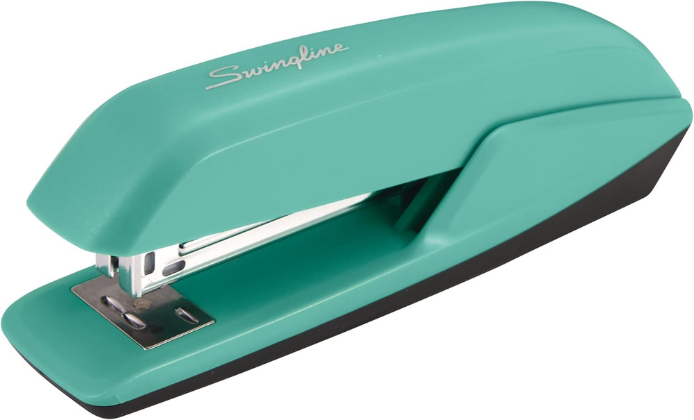 Swingline Stapler, 20 Sheet Capacity, 545 Desktop Regular, Spring Green