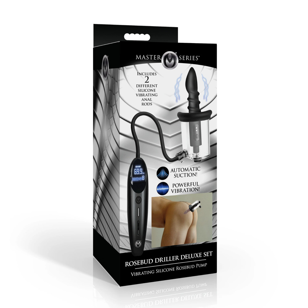 Rechargeable Intense Vibrating Thrusting Sucking Anal Stimulation w/ Controller
