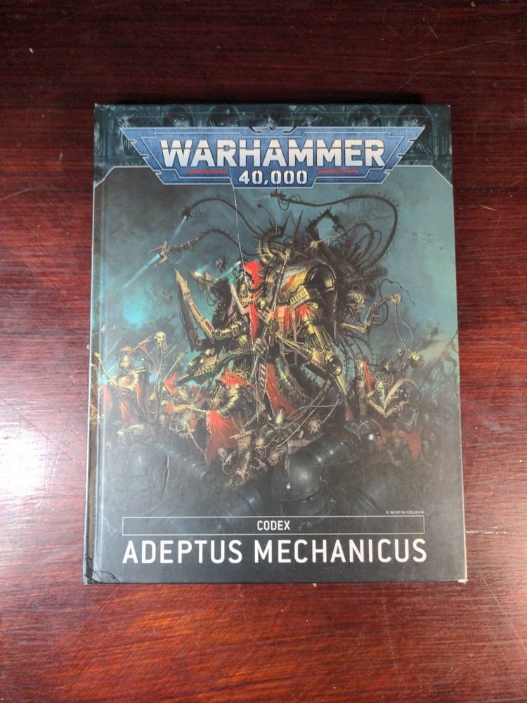 OLD Adeptus Mechanicus 9th Edition Codex Scratched Cover (No Code)