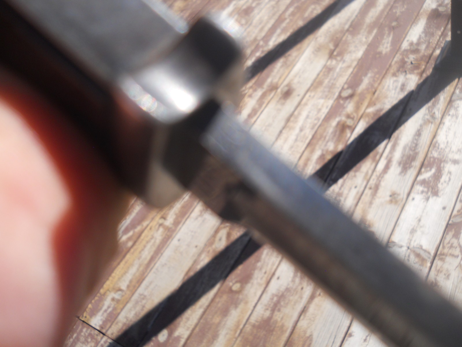 WW2 German K98 Bayonet w/ Scabbard & frog 1940 Bakelite Grips E.u.F. Horster