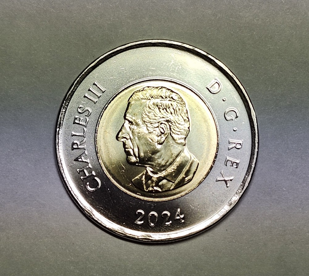 2024 Canada King Charles $2 Coin