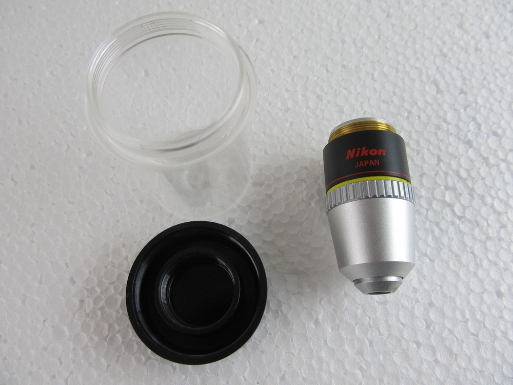Nikon E Plan 10/0.2 160/- PH 1 DL Microscope Objective in Case