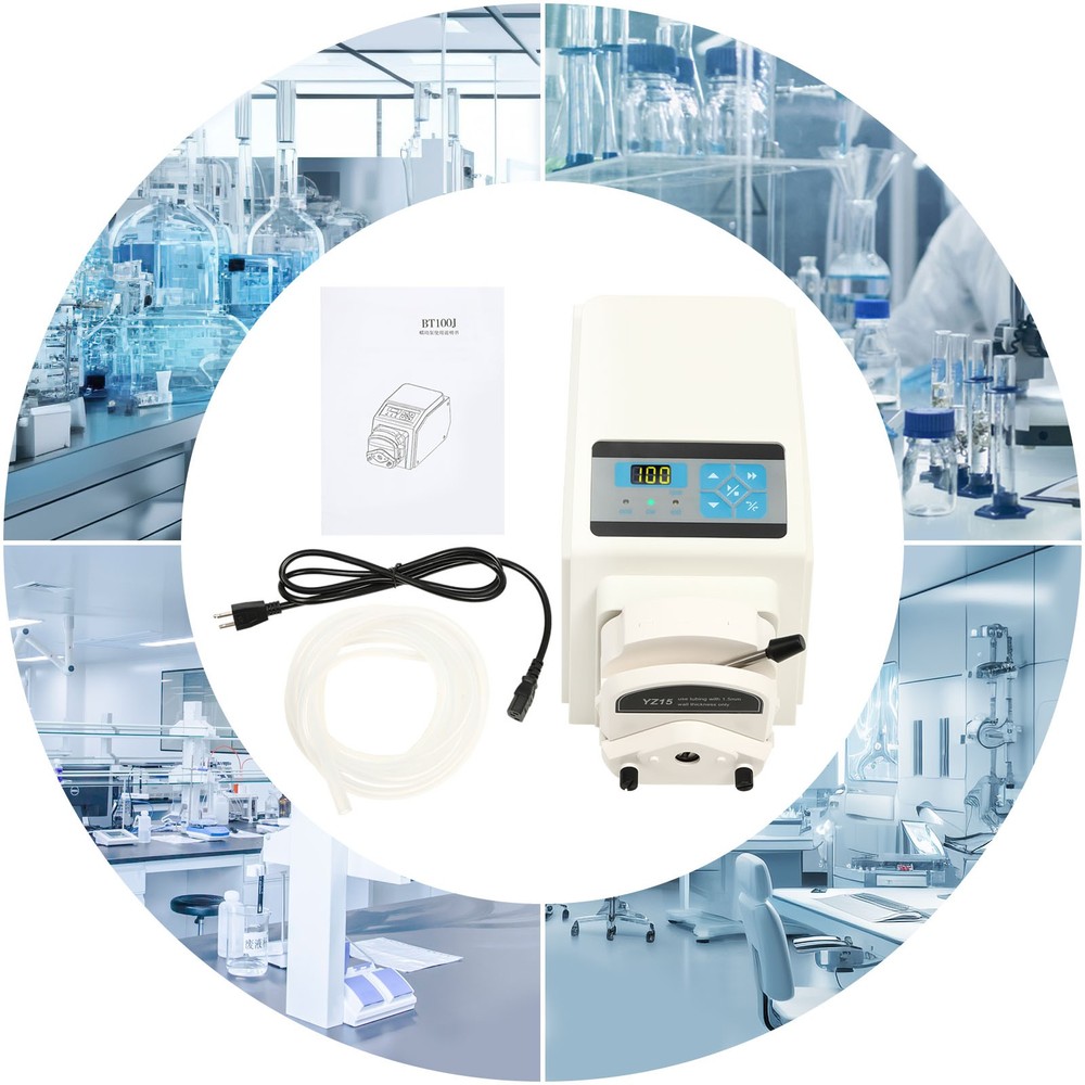 Peristaltic Liquid Pump Adjustable Flowing Peristaltic Pump for Lab Analytical