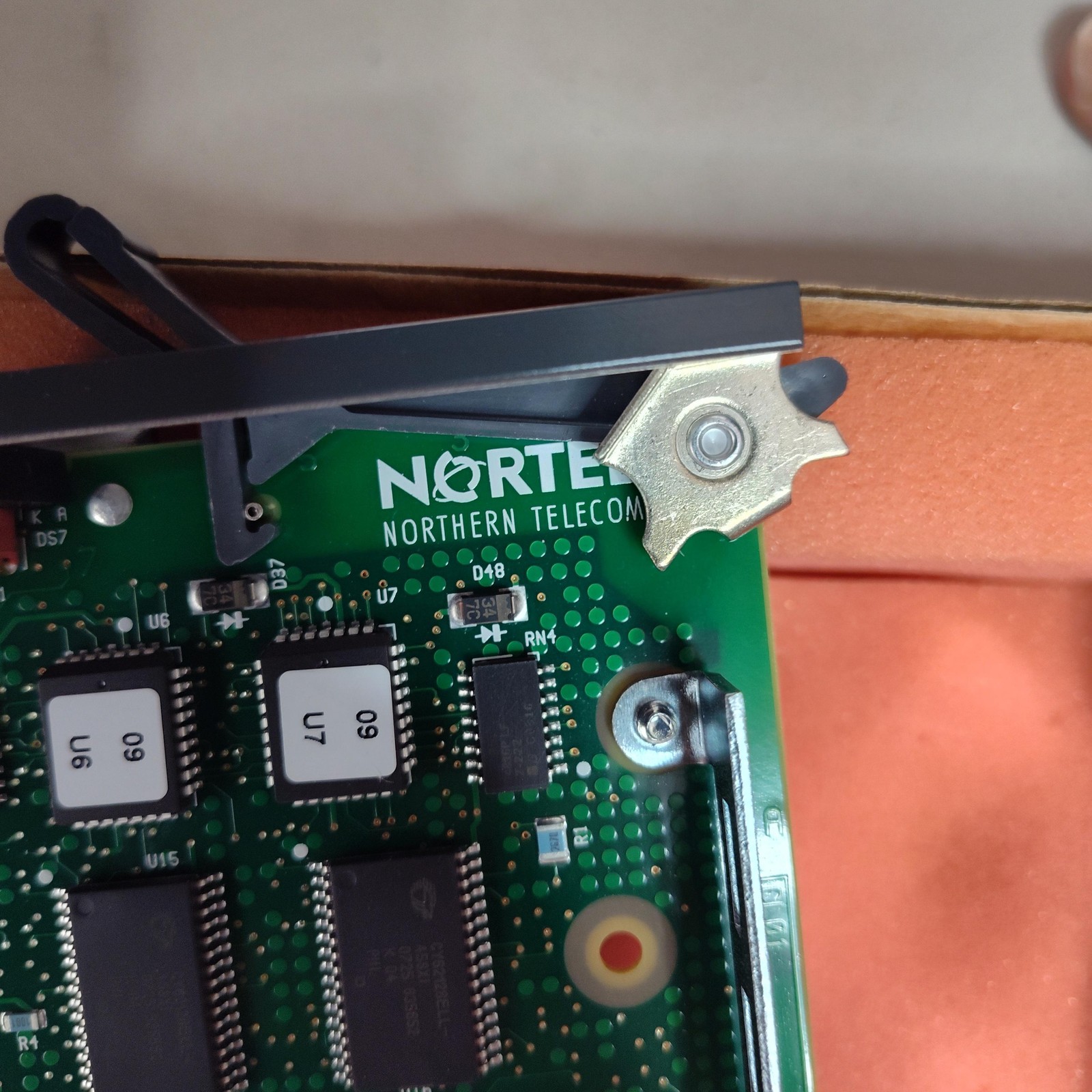 Nortel NT5D12AHE5 Dual PRI Interface Circuit Card Rack Mount Telecom Module