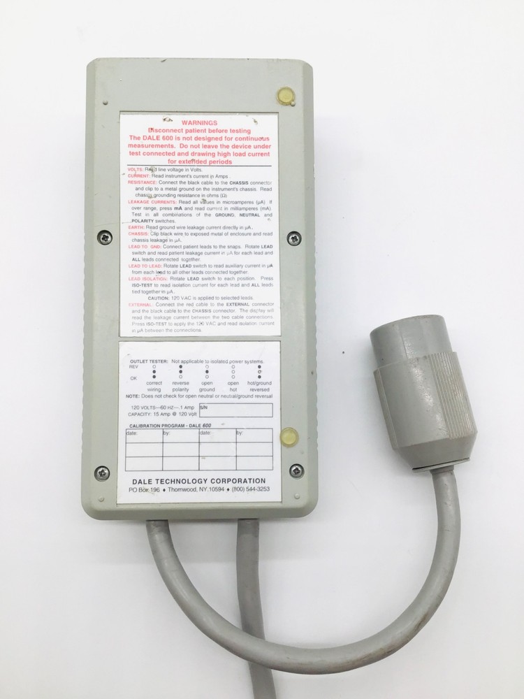 Dale Technology Dale 600 Safety Analyzer
