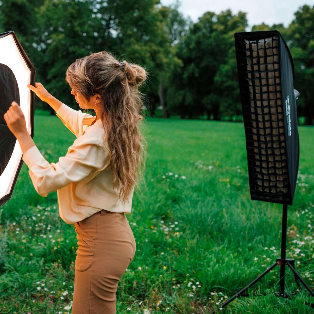 Profoto 2x3 Feet Softbox Rectangular Silver Soft Light with Precision Bundle