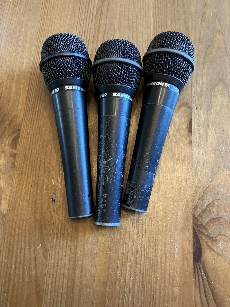Samson S2 Microphones (Three microphones)