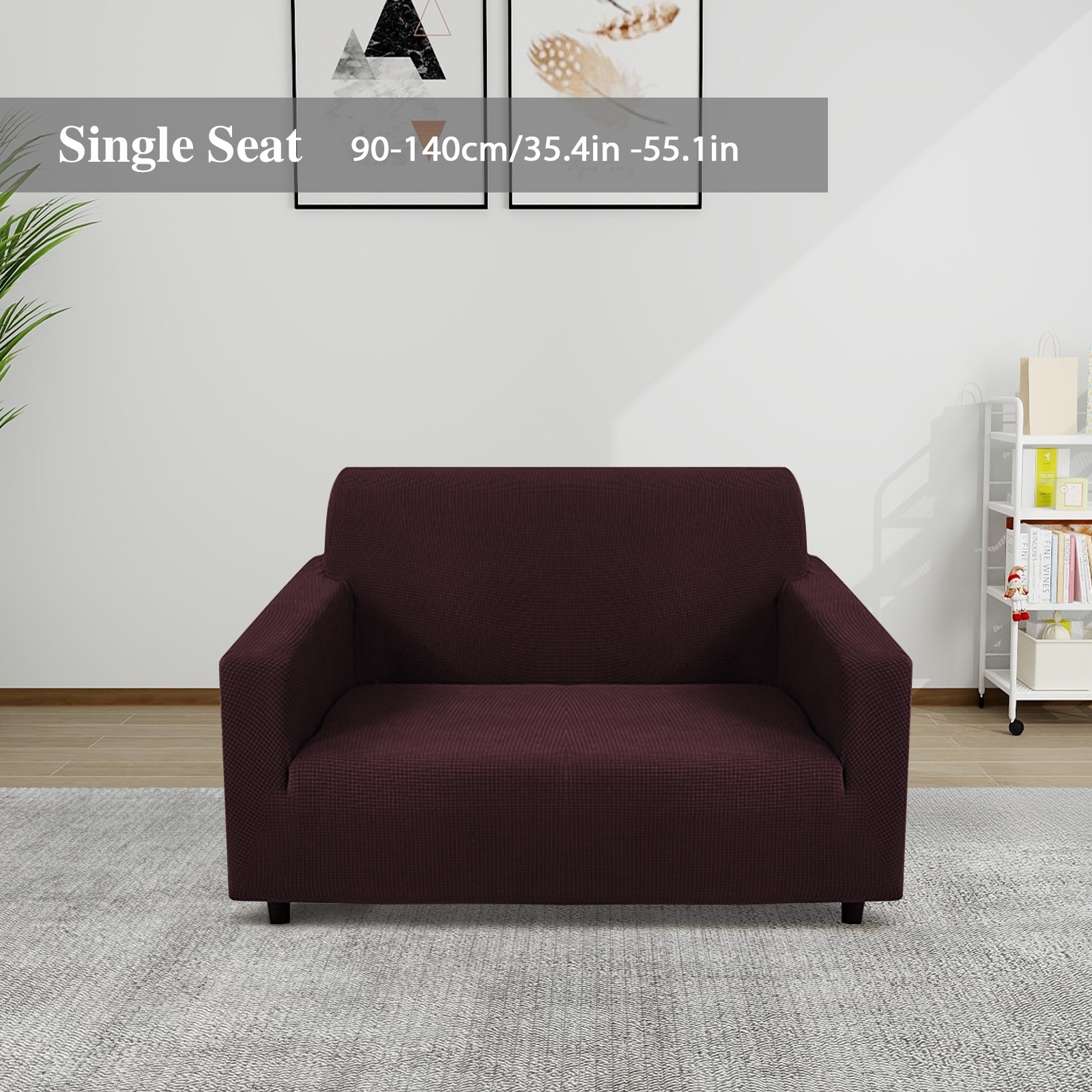 Elastic Jacquard Sofa Cover 1 2 3 4 Seater Recliner Couch Slipcover All-Surround