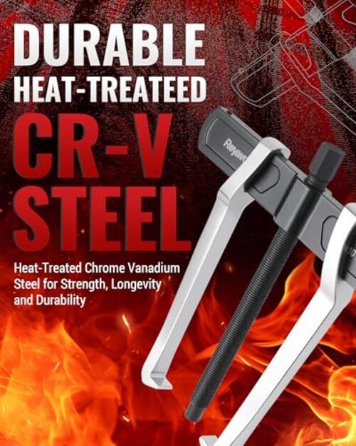 2-Jaw Reversible Gear Puller for External (8.2" Max) & Max External 8.2"