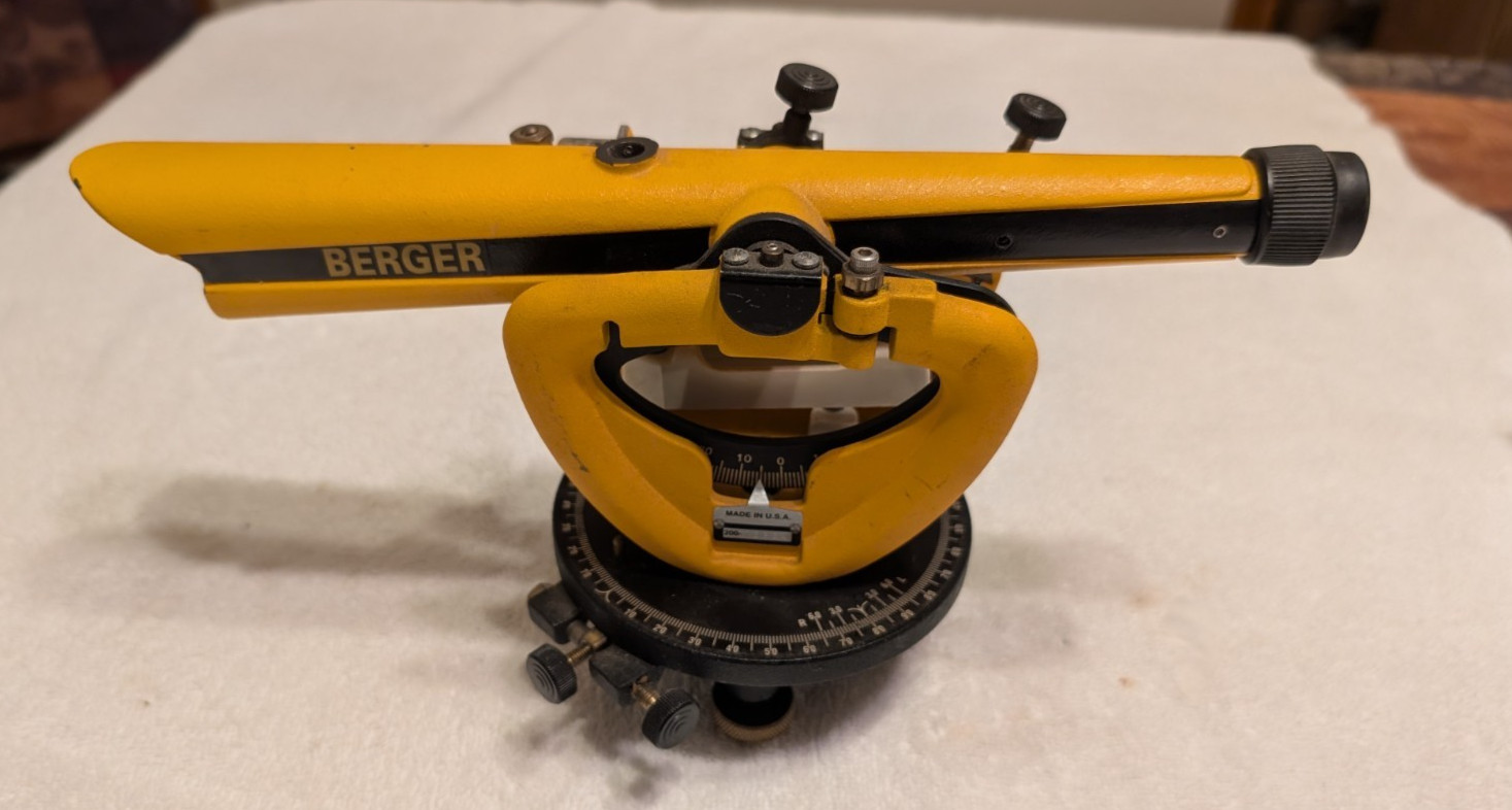 USED BERGER SURVEYING SCOPE; 200B; 200-72824