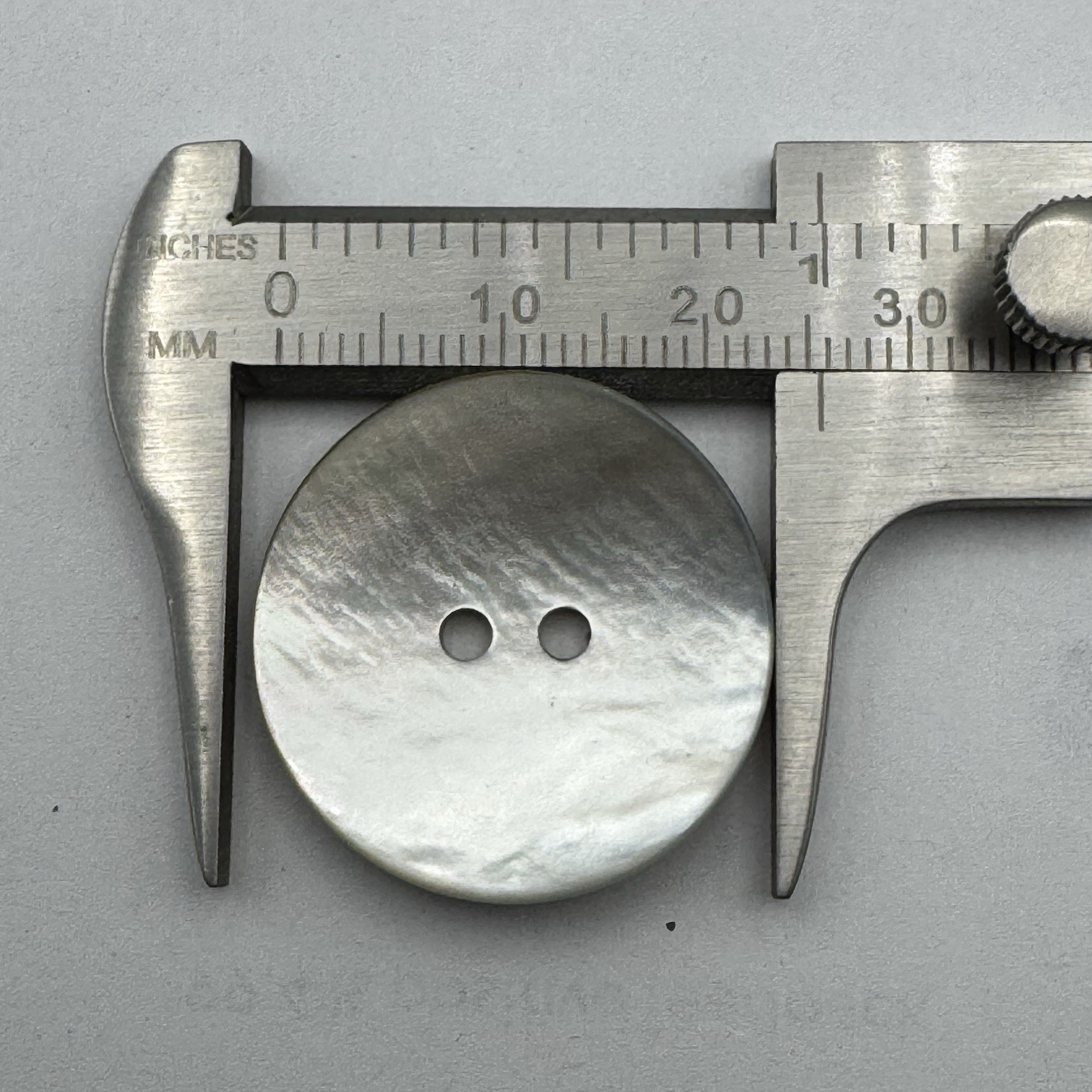 Smoke/Rainbow/Iridescent MOP/Mother Of Pearl Shell Button 25mm 1" 2hole