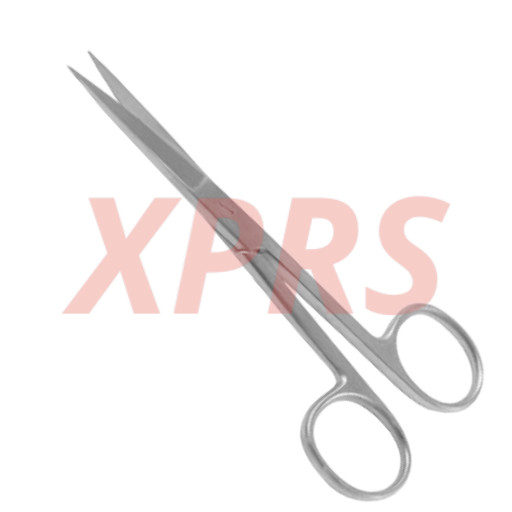 Standard Operating Scissors, 6.5", Straight, Sharp Tips, Premium German Stain.