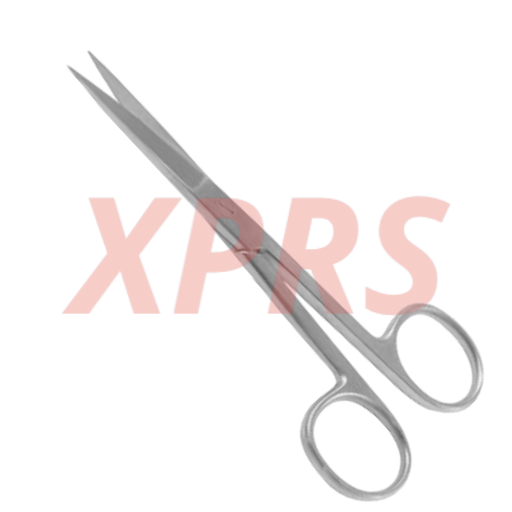 Standard Operating Scissors, 6.5", Straight, Sharp Tips, Premium German Stain.
