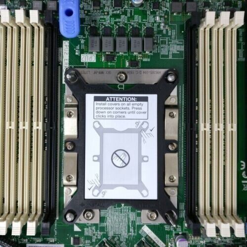 100PCS LGA3647 Intel Xeon CPU Socket Cover Protector Narrow (Batch ordering)