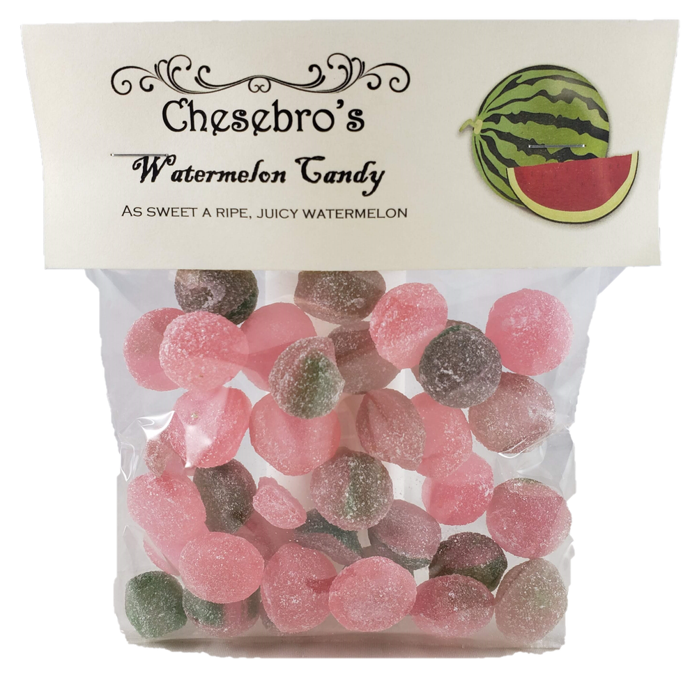 Watermelon Hard Candy Drops 4.5 Ounces