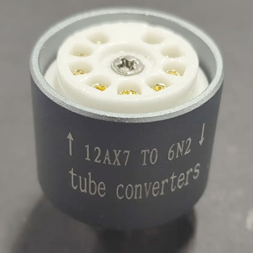 1 Pack ECC83 12AX7 To 6N2 Vacuum Tube Amplifier Convert Socket Adapter NEW