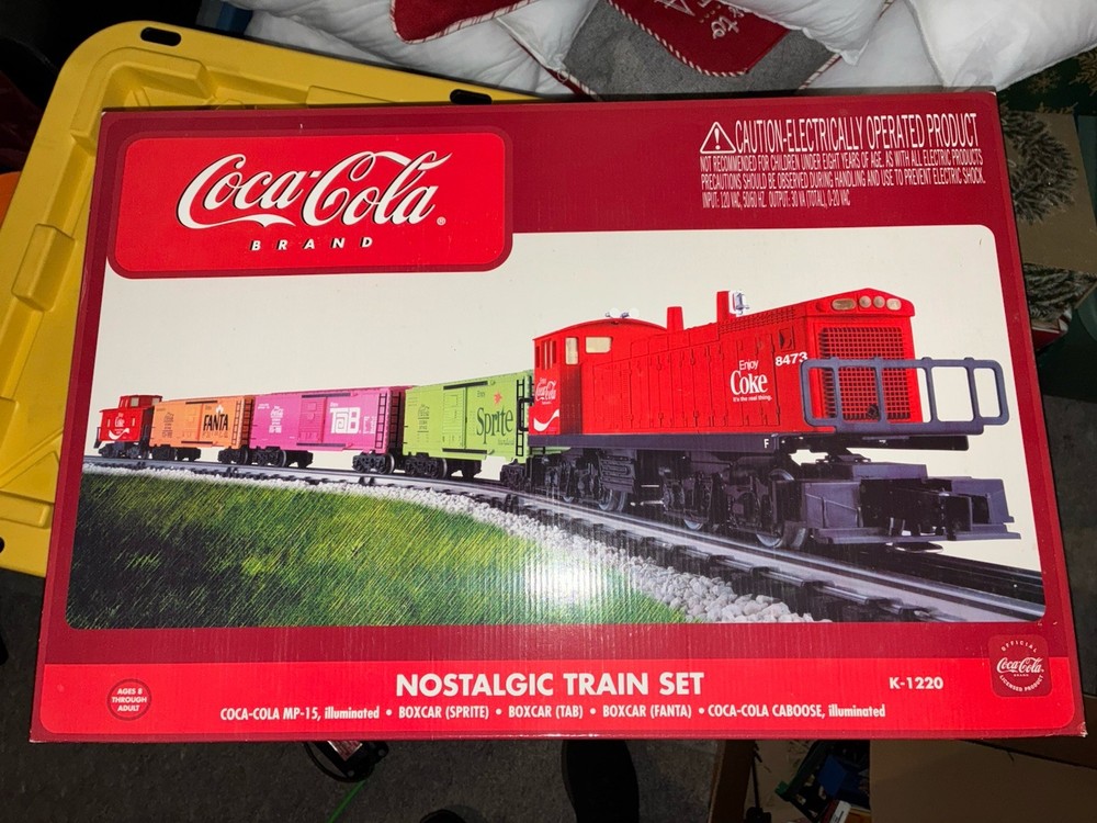 Lionel /k Line Coke Cola Train  Nostalgic Set