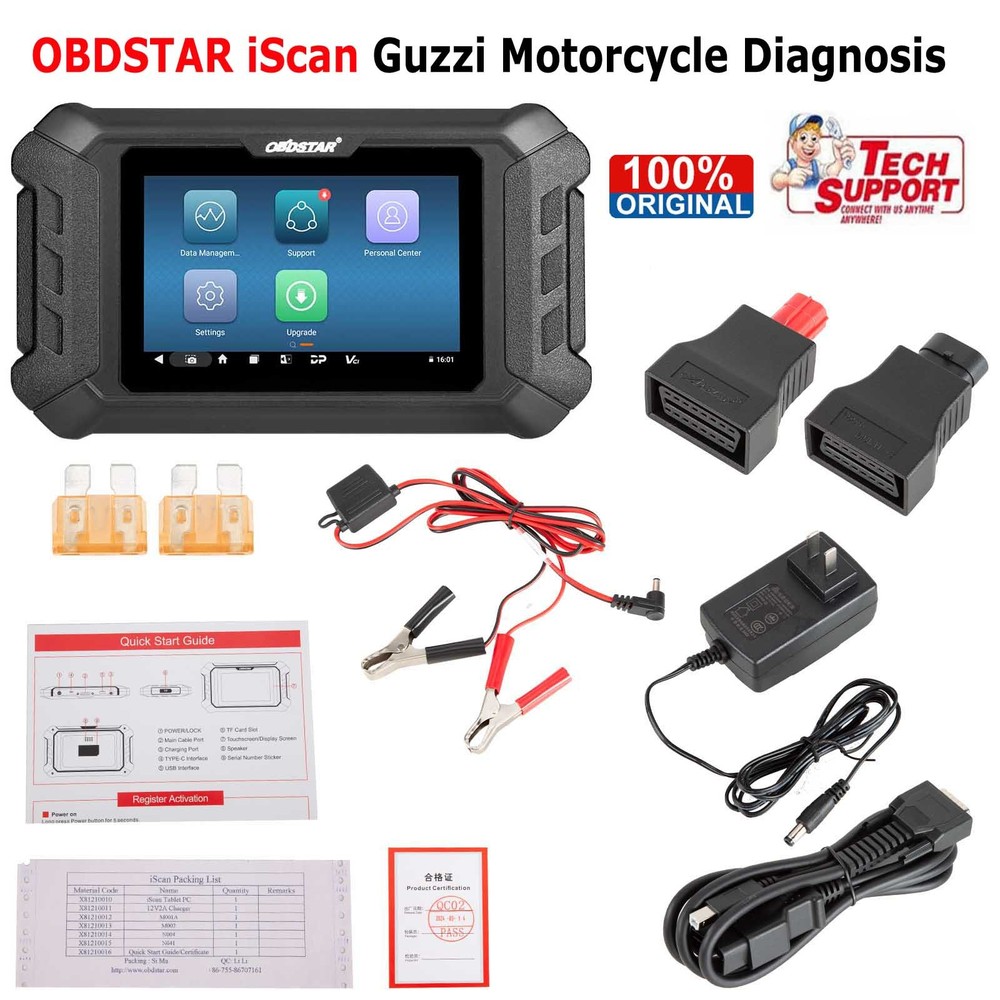 OBDSTAR iScan for Guzzi Motorcycle Diagnostic Scanner Tool Programming Upgrade