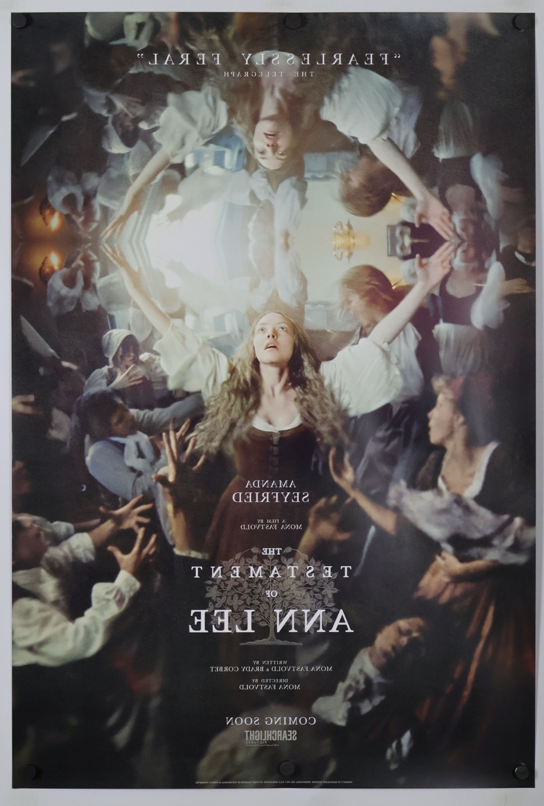 The Testament Of Ann Lee original DS movie poster D/S 27x40 2026 INTL Advance