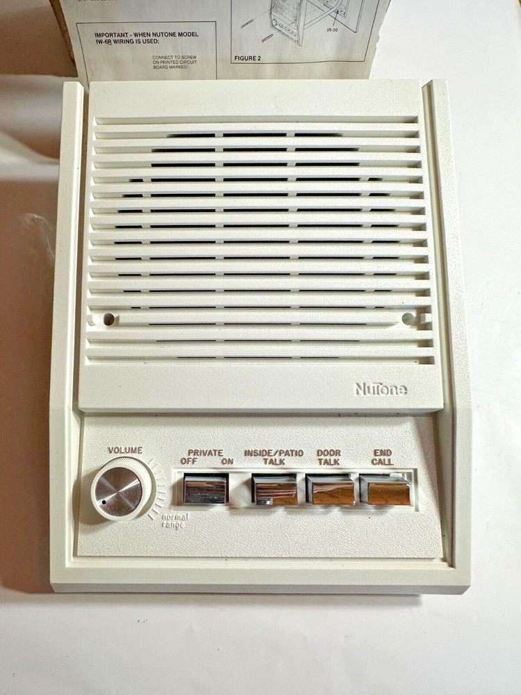 NuTone IS-405WH 5" Inside Speaker for IM-4006 Intercom System White #3