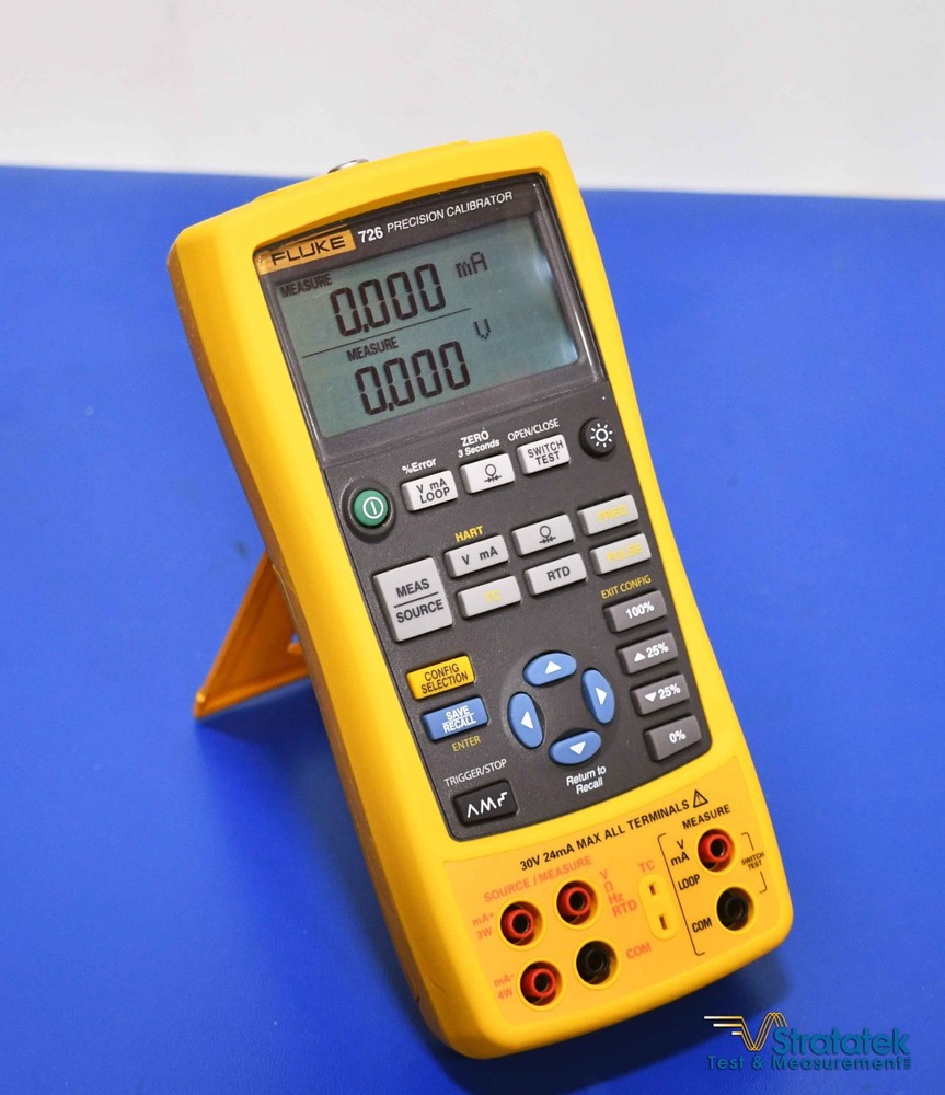 Fluke 726 Multifunction Process Precision Calibrator - NIST Calibrated with Data