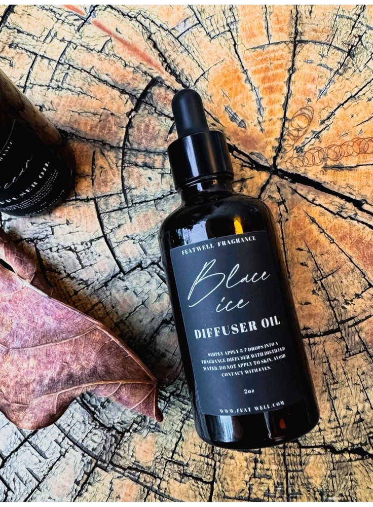 Black Ice Essential Oil 2oz for Diffuser Aromatherapy Home Car Scent